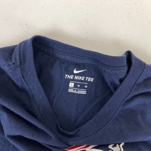 Nike New England Patriots Gotta Work T Shirt Mens Size XL Blue NFL Football - Picture 5 of 5